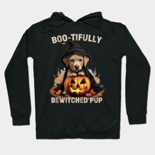 Creepy Canine Crew Dog Witch Halloween Hoodie